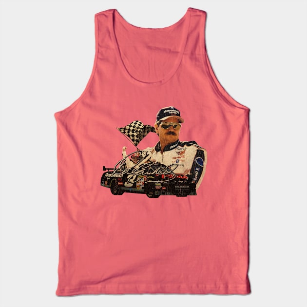 Dale Earnhardt Retro Vintage Tank Top by TuoTuo.id